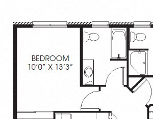 1186sqft 2 Bed, 2 Bath - Millennium